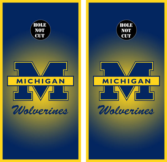 University of Michigan Gradient Vinyl Wraps/Skins
