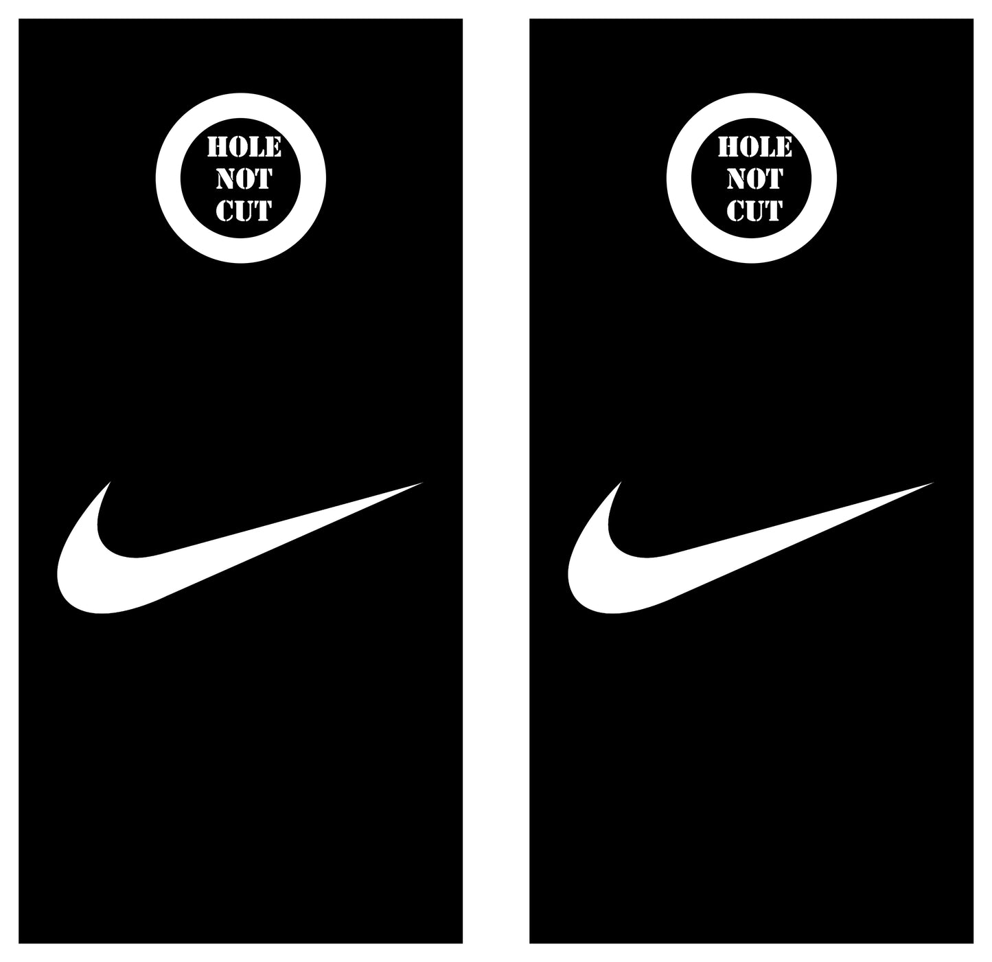 Nike Swoosh Cornhole Wraps/Skins