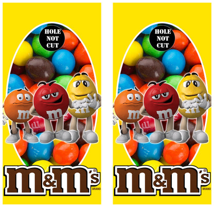 Peanut M&Ms Cornhole Wraps/Skins