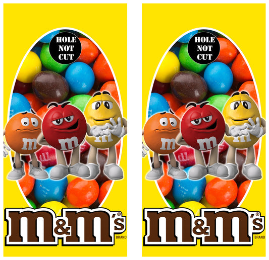 Peanut M&Ms Cornhole Wraps/Skins