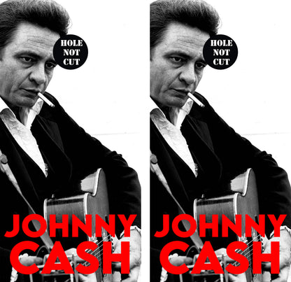 Johnny Cash Smoking Cornhole Vinyl Wraps/Skins