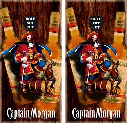 Captain Morgan Rum Bottles Vinyl Wraps/Skins