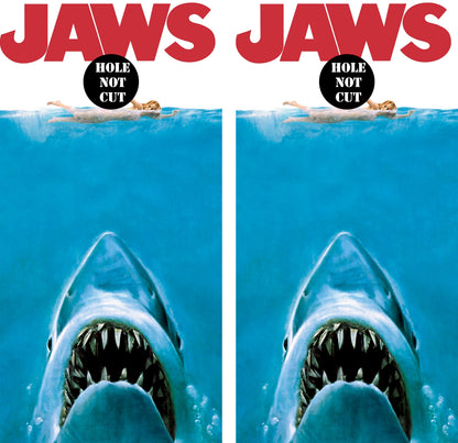 Jaws Shark Cornhole Vinyl Wraps/Skins