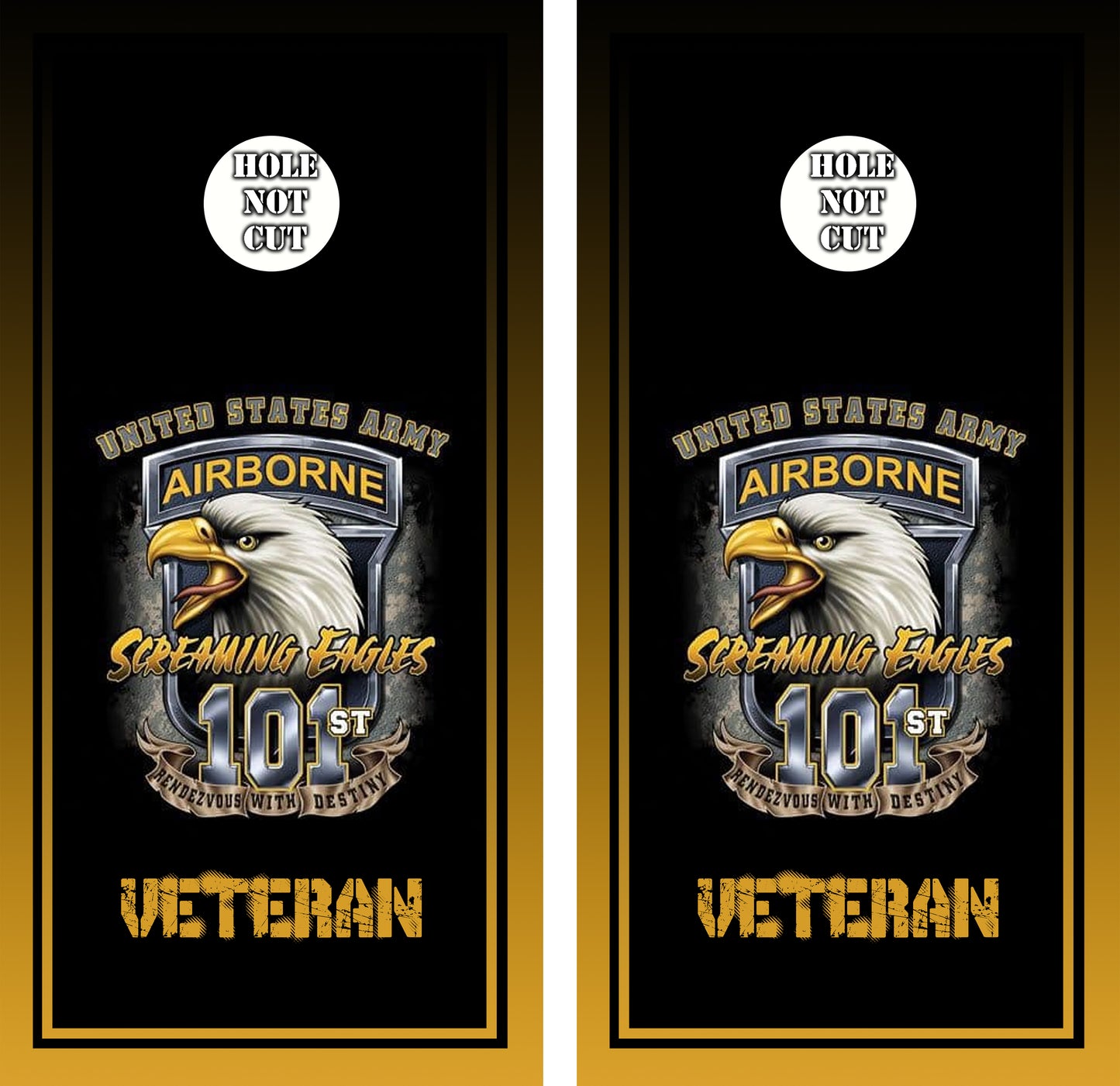 Screaming Eagles Army Vinyl Wraps/Skins