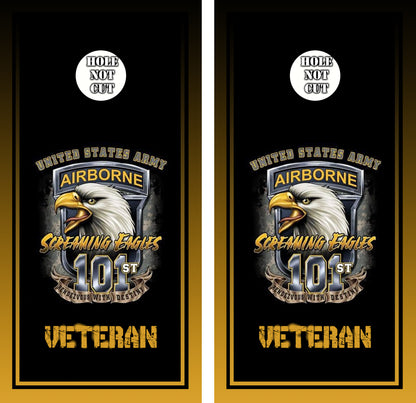 Screaming Eagles Army Vinyl Wraps/Skins