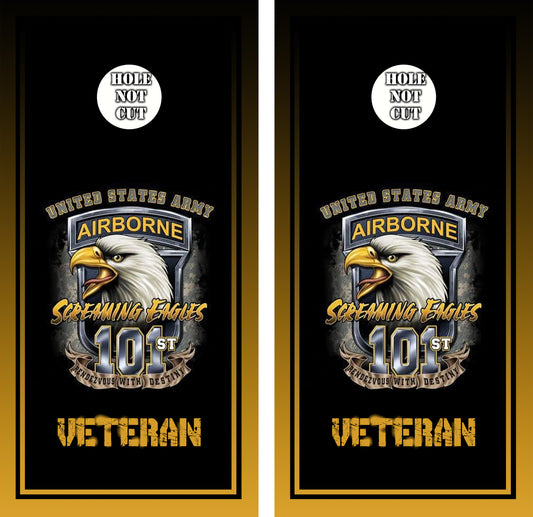 Screaming Eagles Army Vinyl Wraps/Skins