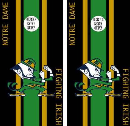 Notre Dame Fighting Irish Striped Wraps/Skins