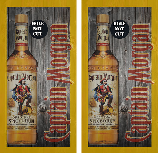 Captain Morgan Gold Border Vinyl Wraps/Skins