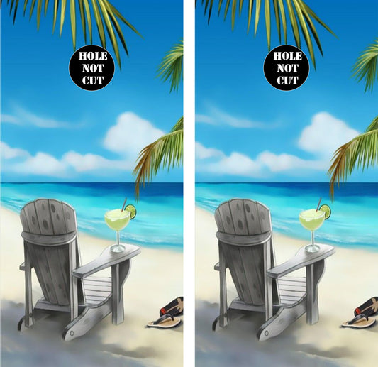 Beach Chair Margarita Vinyl Wraps/Skins