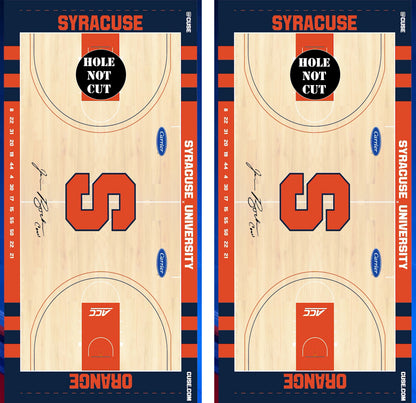 Syracuse University Basket Ball Court Vinyl Wraps/Skins