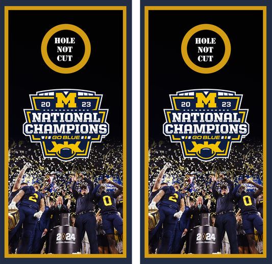 University of Michigan Champs Collage Vinyl Wraps/Skins