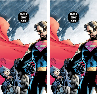 Superman Vs. Batman Cornhole Wraps/Skins