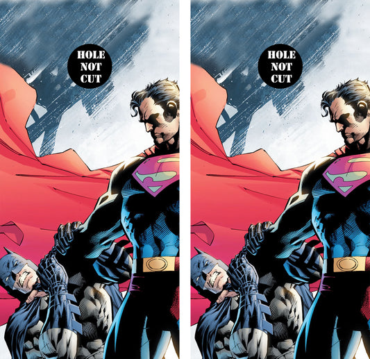 Superman Vs. Batman Cornhole Wraps/Skins