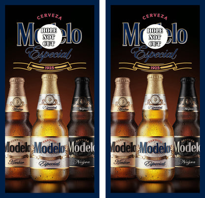 Modelo Beer Bottles Cornhole Wraps/Skins