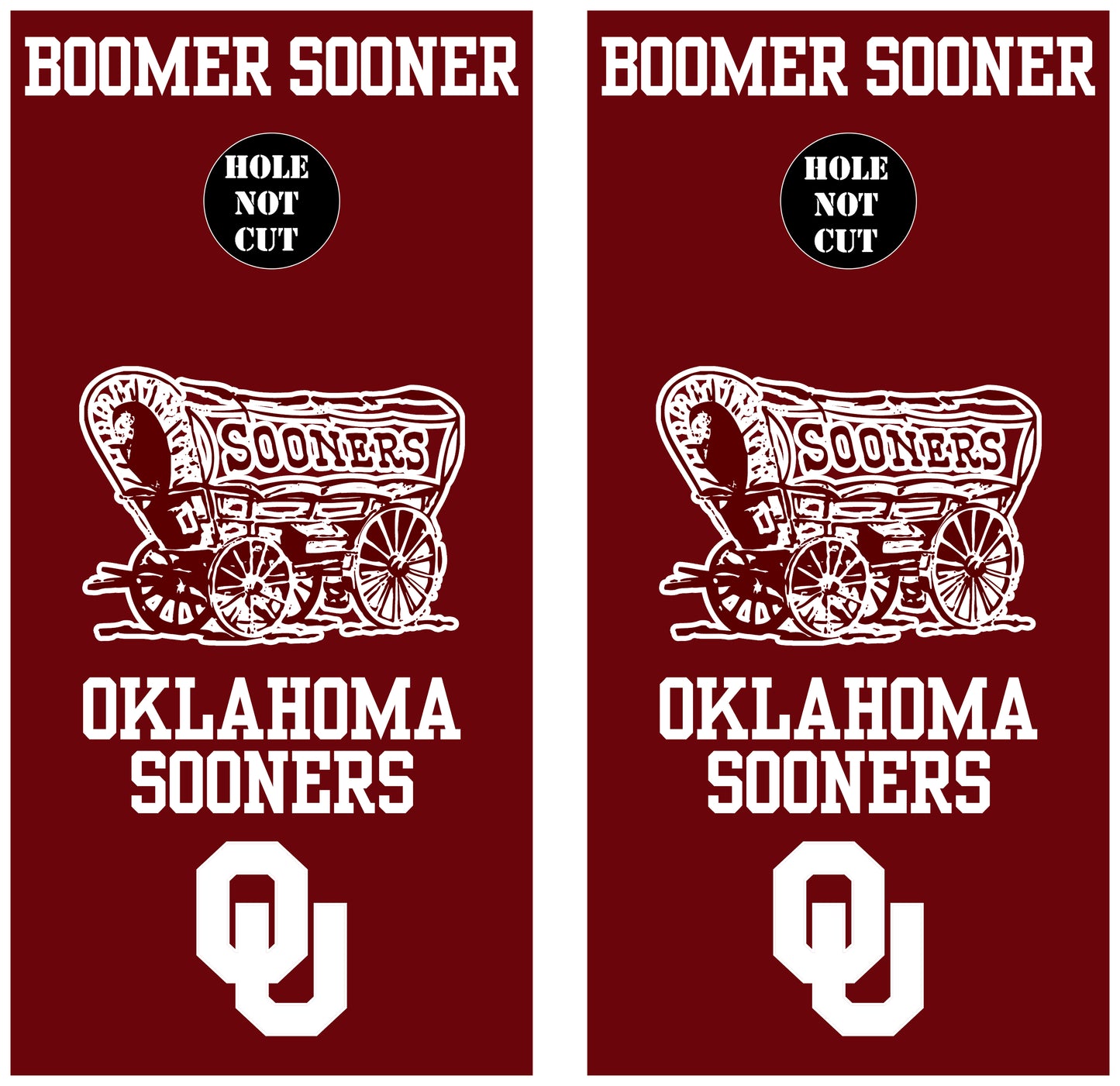 Oklahoma Sooners Printed Vinyl Wraps/Skins