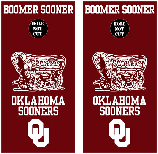 Oklahoma Sooners Printed Vinyl Wraps/Skins