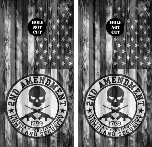 2nd Ammendment American Flag Vinyl Wraps/Skins