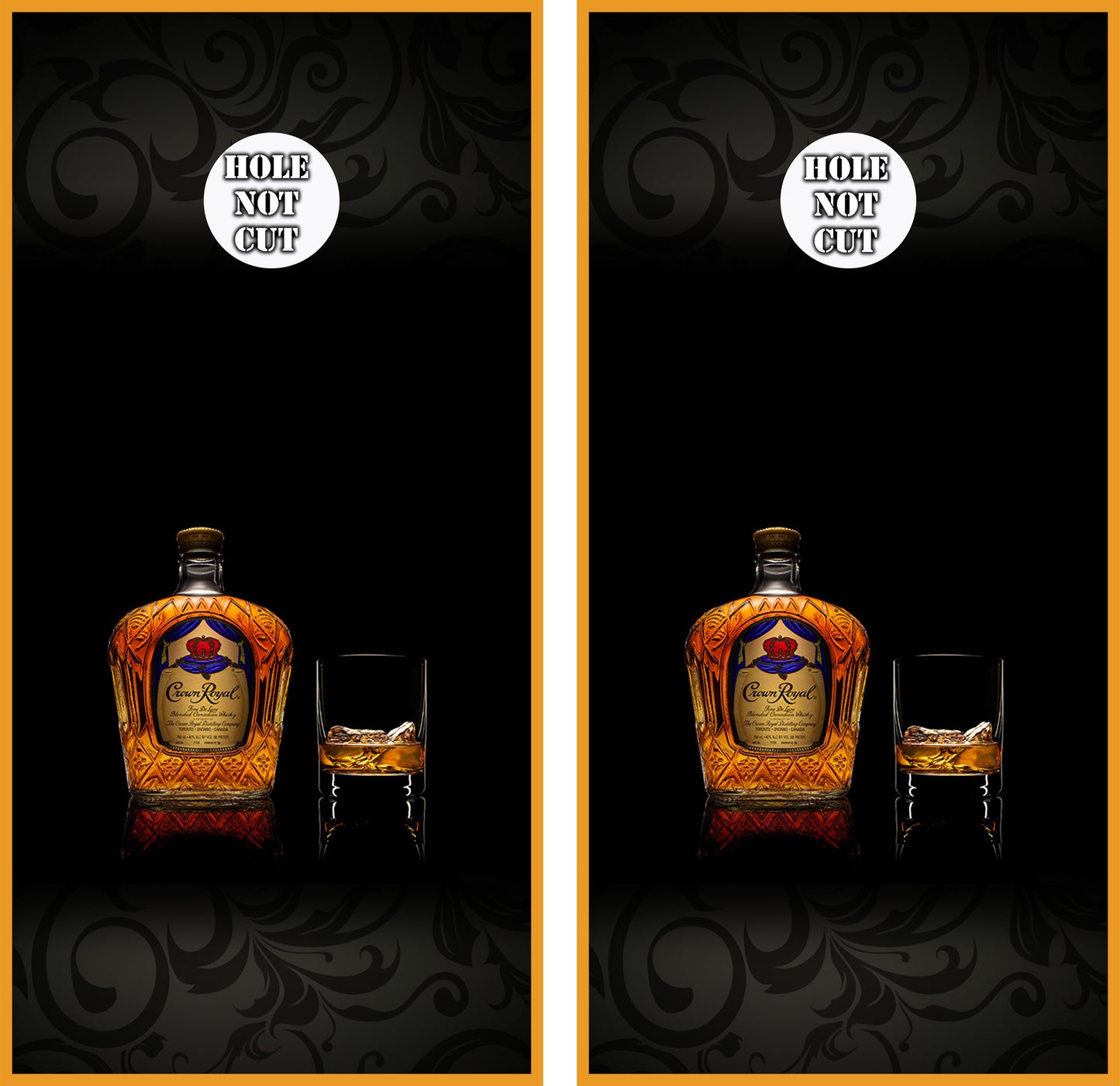 Crown Royal Fancy Swirls Vinyl Wraps/Skins