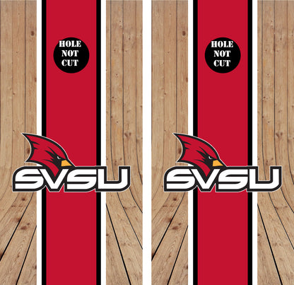 Saginaw Valley State University Vinyl Wraps/Skins