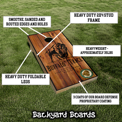 Buffalo Trace Printed Cornhole Set