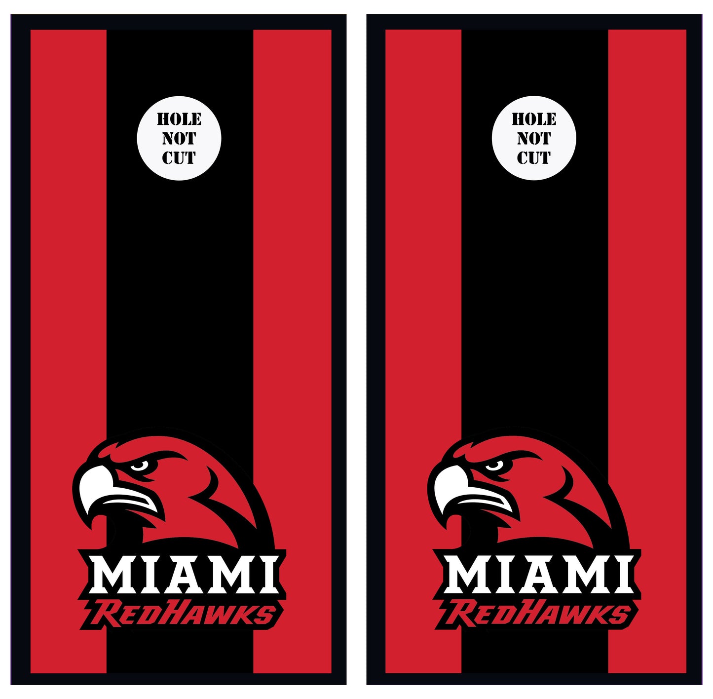Miami Redhawks Vinyl Wraps/Skins